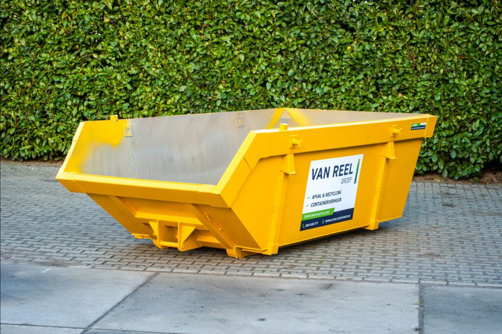 Bouw en sloopafval container 6m³