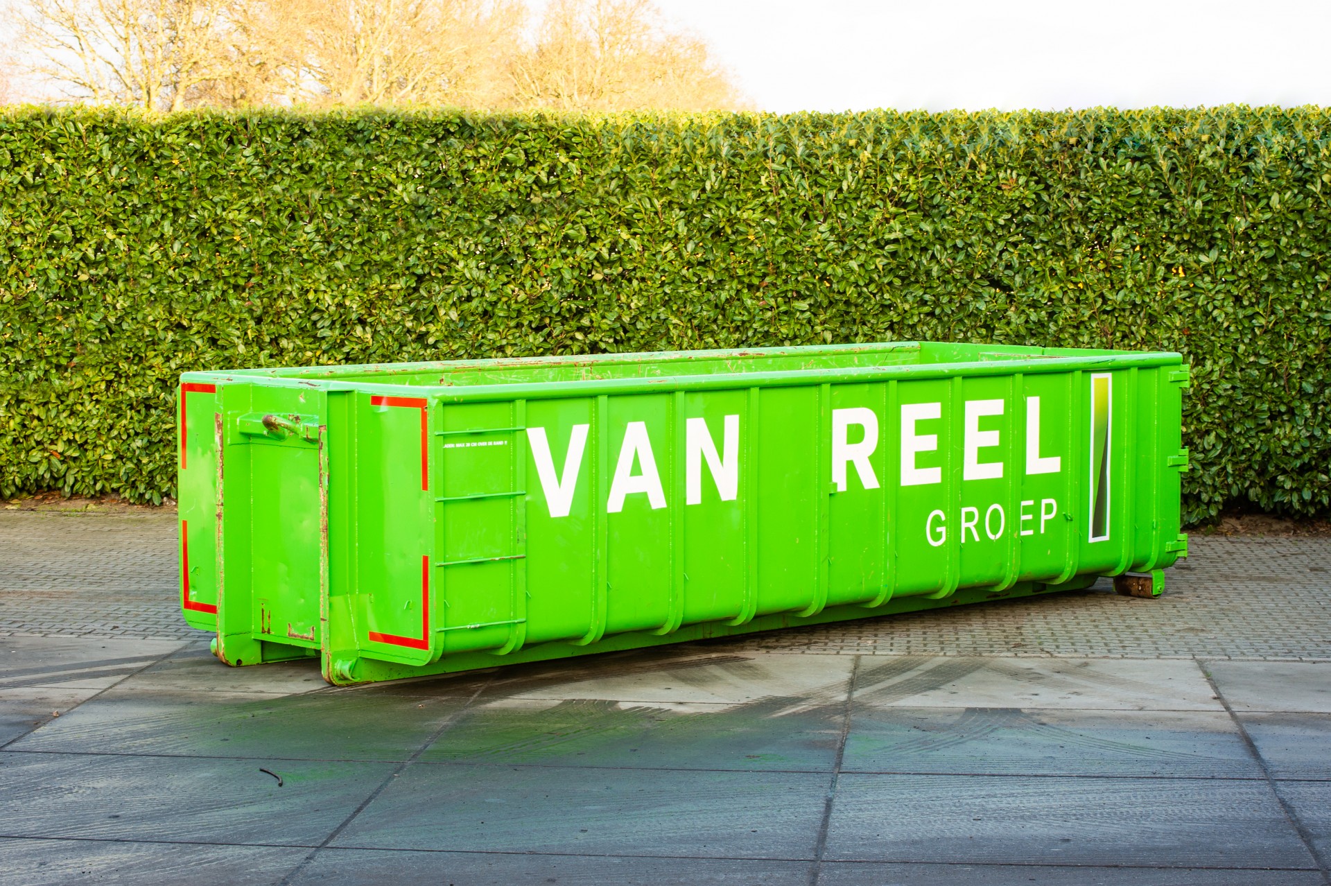 Afvalcontainer 12 m3